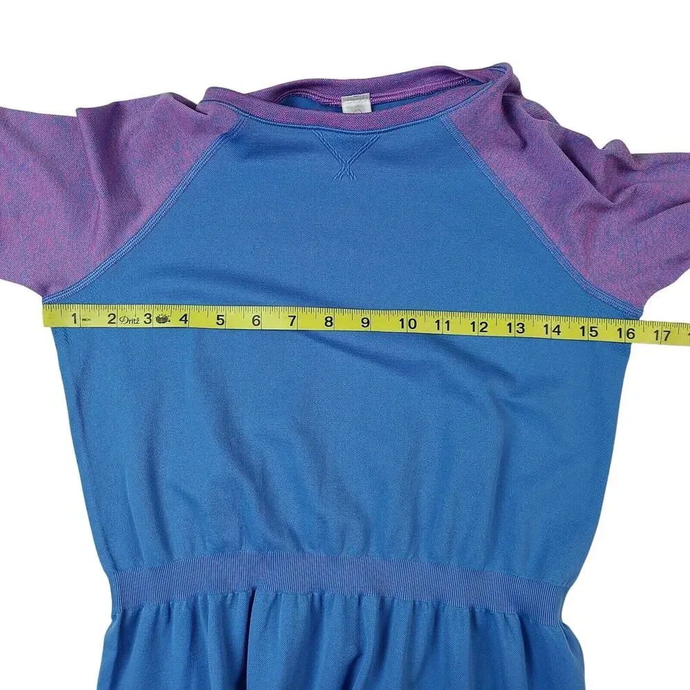 Ivivva Girls Dress Officially Awesome SZ 14 Blue
